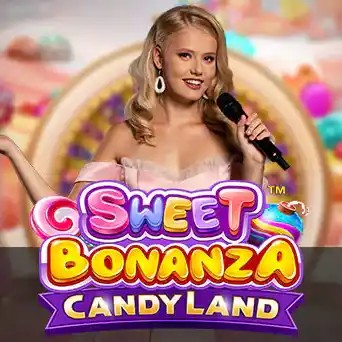 Live Dealer logo of Sweet Bonanza CandyLand from Pragmatic Play at DazardBet Casino