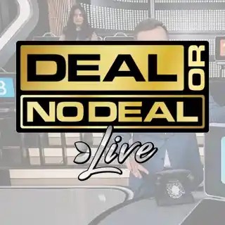 Deal or No Deal Live online game logo by Evolution on dazardbet.it