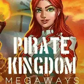 Pirate Kingdom Megaways casino game by Iron Dog Studio – featured logo at DazardBet Casino