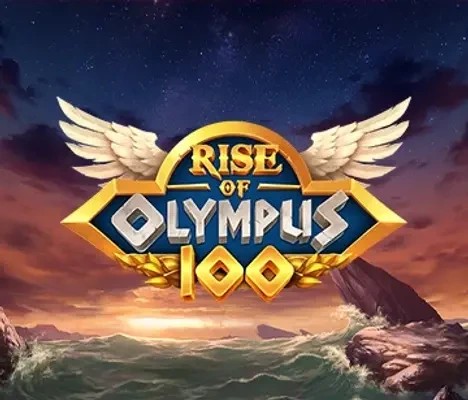 Rise of Olympus 100 online game logo by Play'n GO on dazardbet.it